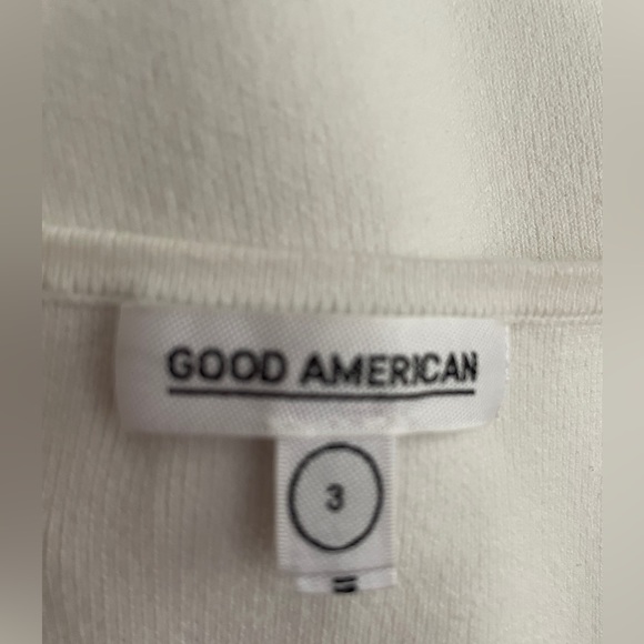 Good American Bodycon Underwire White Bustier Mini Dress Size 3/Large - Picture 9 of 10